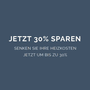 Heizkosten sparen um bis zu 30%